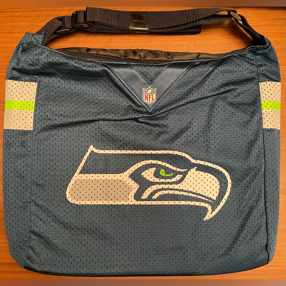 Littlearth Womens NFL Seattle Seahawks Jersey Tote NWT 14”x15”